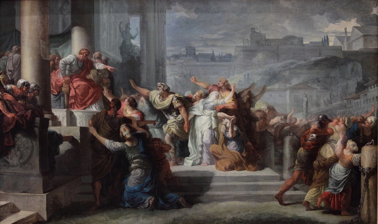 La morte di Virginie - Musée des Beaux, Arts, Rennes